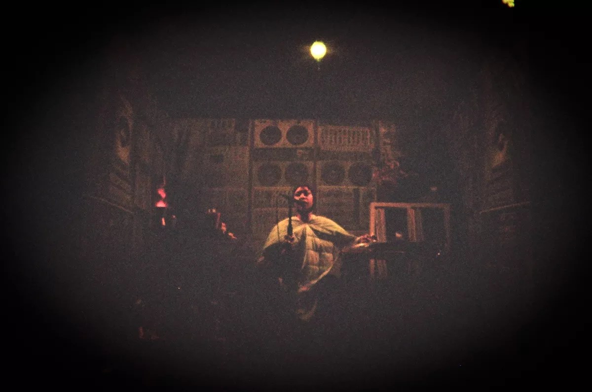 Picture of Erykah Badu on stage