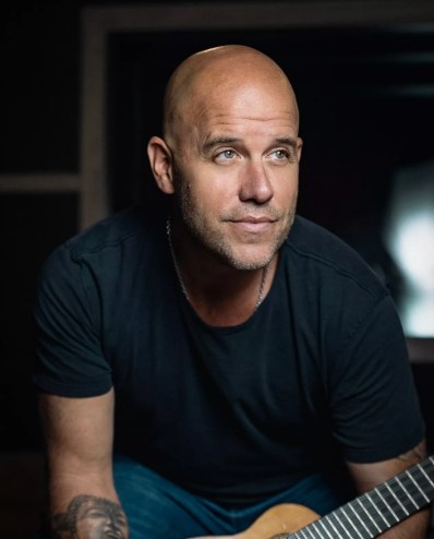 Portrait of Peruvian singer Gian Marco.